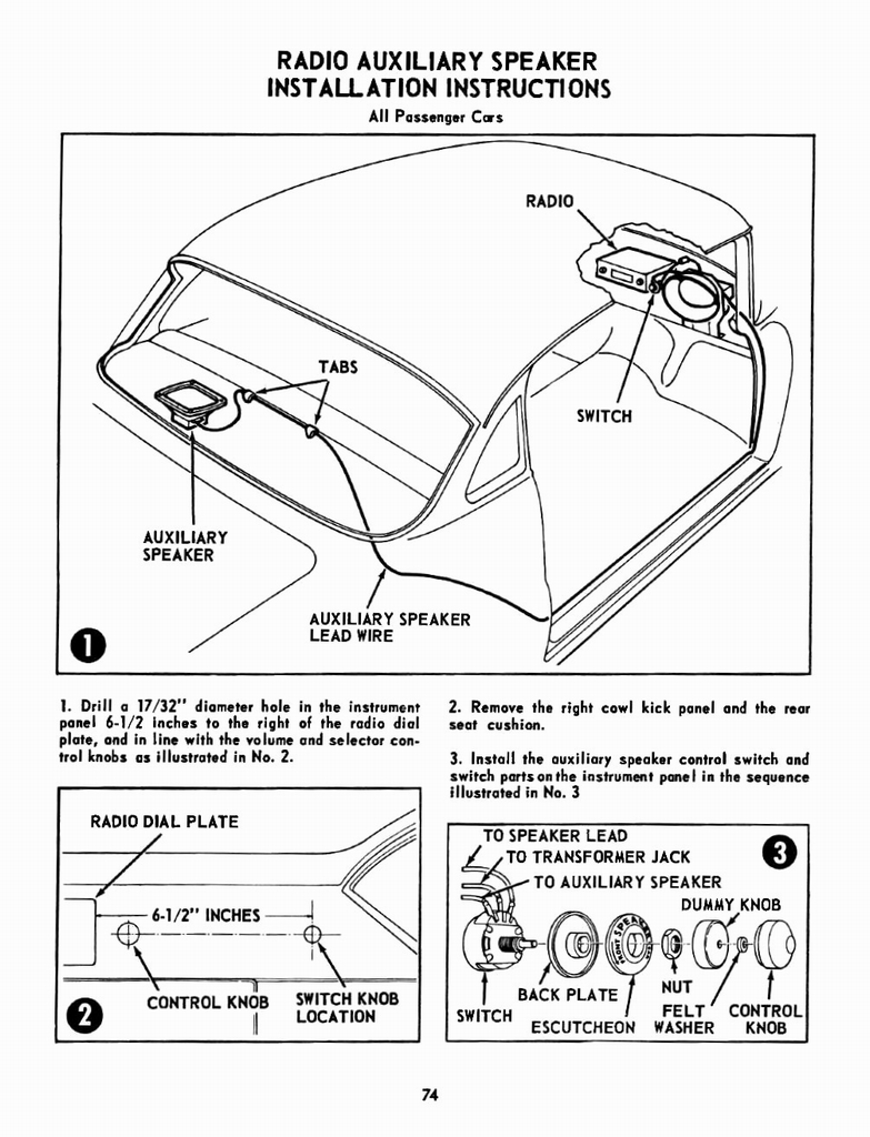 1955 Chevrolet Accessories Manual Page 23